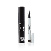 Kit Olhos - Máscara de Cílios Volume + Caneta Delineadora Marrom Payot