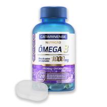 Kit Ômega 3 1000mg Catarinense 120 Cápsulas + Porta Cápsulas