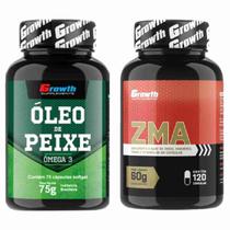 Kit Omega 3 75 Caps + Zma 120 Caps Growth Supplements