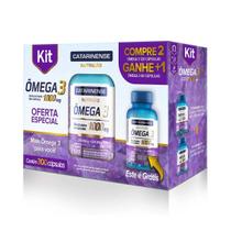 Kit Ômega 3 Catarinense 1000mg 120 cápsulas + Ômega 3 1000mg 60 cápsulas