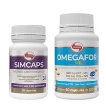 KIT Omegafor Family + Simcaps Vitafor 30 Cápsulas
