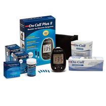 Kit On Call Plus 2 II Medidor Glicemia Completo 100 Tiras Kit On Call Plus 2 II Medidor Glicemia Completo 100 Tiras