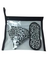 Kit Onça Touca + Máscara De Descanso Kit Onça Touca + Máscara De Descanso