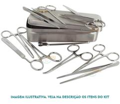 kIT ONDONTOLOGICO VETERINÁRIO 22 PEÇAS - ABC