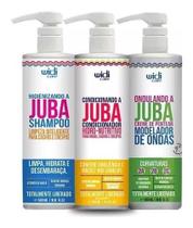Kit Ondulando A Juba (shampoo+condicionador+cr De Pentear) - WIDI