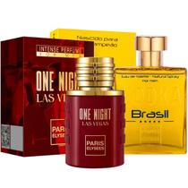 Kit One Night Las Vegas E Vodka Br Amarelo - Paris Elysees