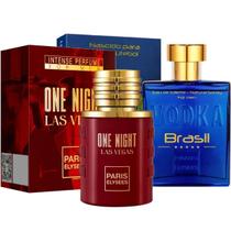 Kit One Night Las Vegas E Vodka Brasil Azul - Paris Elysees