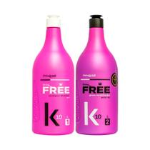 Kit Onixx Brasil Gloss Free K10 Blond Redução de Volume 2x1L/2x33.8 fl.oz