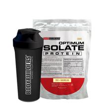Kit Optimum Isolate Whey Protein 2kg + Coqueteleira - Bodybuilders