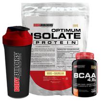 Kit Optimum Isolate Whey Protein 900G + Bcaa 100G