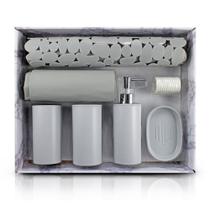Kit Organizador Banheiro Completo 7 peças