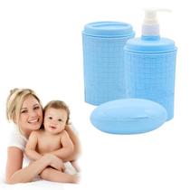 Kit Organizador Cuidado Mãe e Filho Higiene Quarto De Bebê