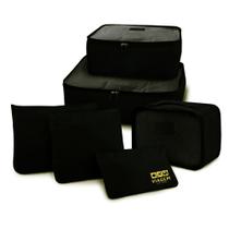 Kit Organizador De Bagagem Mala De Viagem Kit Com 6 Peças - Jacki Desing