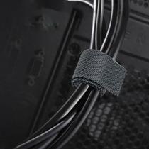 Kit Organizador de Cabos tiras autocolantes 6 Unidades