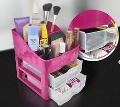 Kit Organizador De Cosméticos E Maquiagem Com 2 Gavetas