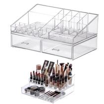 Kit Organizador De Cosméticos Maquiagens Com Gavetas Empilháveis 32x18,5x15,5cm 1094 Paramount