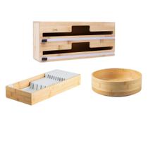 Kit Organizador De Cozinha Com 3 Peças Kit Organizador De Cozinha Com 3 Peças
