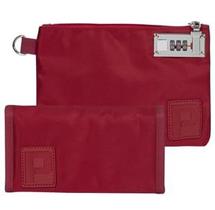 Kit organizador de dinheiro com bolsa com cadeado e estojos com zíper Kit organizador de dinheiro com bolsa com cadeado e estojos com zíper