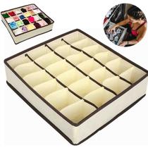 Kit Organizador de Gaveta com 24 Divisórias Roupas Íntimas
