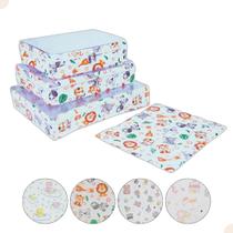 Kit Organizador De Mala Bebê Infantil Impermeável Com Zíper