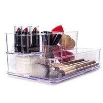 Kit Organizador de Maquiagem Lápis Utensílios Cosméticos Acessórios 6 Peças Multiuso Modular Plasutil Kit Organizador de Maquiagem Lápis Utensílios Cosméticos Acessórios 6 Peças Multiuso Modular Plasutil