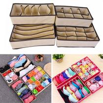 Kit Organizador De Meias Cuecas Calcinhas Roupas Colmeia