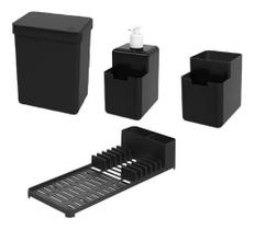 Kit Organizador De Pia 4 Peças Single 99311 Coza Brinox Kit Organizador De Pia 4 Peças Single 99311 Coza Brinox