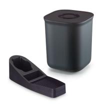 Kit Organizador de Pia Porta Detergente e Bucha com Lixeira 4L Kit Organizador de Pia Porta Detergente e Bucha com Lixeira 4L