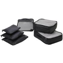 Kit Organizador de Viagem Tonin Preto - 1993