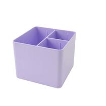 Kit Organizador Escritório Tons De Lilás Fichario Pasta