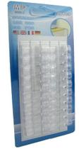 Kit Organizador Fixador De Fio E Cabo Transparente Kit Organizador Fixador De Fio E Cabo Transparente