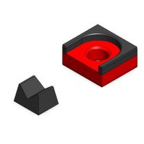 Kit Organizador para Catraca 3D Tool Trays MagAttach 1/2" Vermelho e Preto