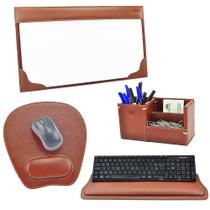 Kit Organizador para Escritório NOWI em Couro Galvani Kit Organizador para Escritório NOWI em Couro Galvani