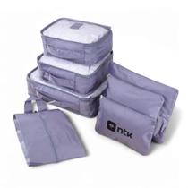 Kit Organizador para Mala 7 Peças Tamanhos Variados - NTK