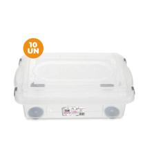 Kit Organizador Plástico 8,6L Sanremo 10un