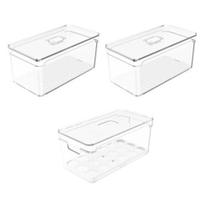 Kit Organizador Porta Ovos 36Un + 2 Organizador Com Tampa