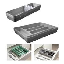 Kit Organizador Porta Talheres mais Porta Facas Para Gavetas Multiuso Logic Kit Organizador Porta Talheres mais Porta Facas Para Gavetas Multiuso Logic