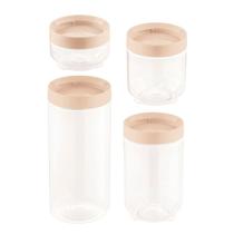 Kit Organizador UZ Conecta Translucido Cappuccino UZ405-CAP