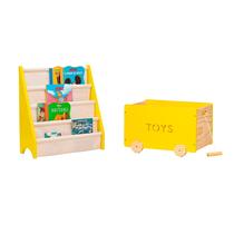 Kit Organizadores, Guarda Brinquedos E Livros Montessori