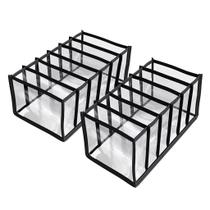Kit Organizadores Transparentes para Gavetas Guarda Roupas