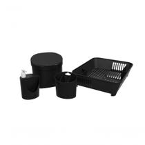 Kit Organizando Sua Pia Single - Coza Preto Coza