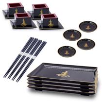 Kit Oriental Japonês Sushi P/ 4 Pessoas Servir