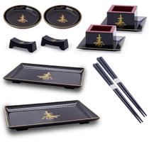 Kit Oriental Japonês Sushi Sashimi Para 2 Pessoas - AC