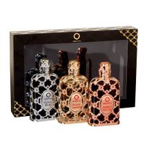 KIT ORIENTICA LUXURY COLLECTION AMBER ROUGE + ROYAL AMBER + ROYAL BLEU (3 x 30ML) KIT ORIENTICA LUXURY COLLECTION AMBER ROUGE + ROYAL AMBER + ROYAL BLEU (3 x 30ML)