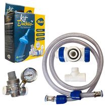Kit Original Blukit com Válvula Alternadora de Pressão para Caixas de Água (Válvula Duchão) + Válvula Redutora de Pressão - 330604 Kit Original Blukit com Válvula Alternadora de Pressão para Caixas de Água (Válvula Duchão) + Válvula Redutora de Pressão - 330604