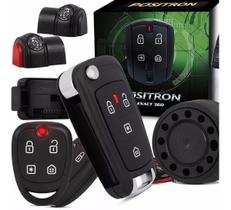 Kit Original Positron Alarme Universal Carro +Chave Canivete