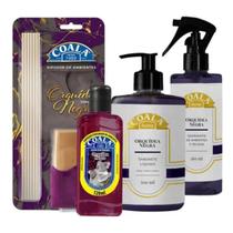 Kit Orquídea Negra Difusor Essência Odorizador Sabonete Coala Kit Orquídea Negra Difusor Essência Odorizador Sabonete Coala