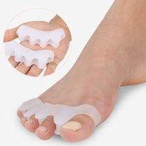 Kit Órtese De Dedo De Silicone 4 Par De Tapete Antidesgaste De Meia Jarda Para Evitar Bater Na Bola Do Pé