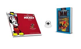 Kit Os Anos de Ouro de Mickey no Circo e Mickey Mistery O Detetive das Trevas Disney Ed. Colecionador Capa Dura