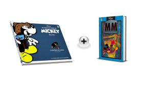 Kit Os Anos de Ouro de Mickey O Mistério do Corvo e Mickey Mistery O Detetive das Trevas Disney Ed. Colecionador Capa Dura